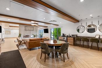 Comfortable dining area